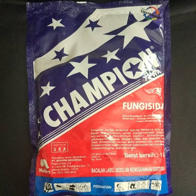 CHAMPION ( tembaga hidroksida 77%)