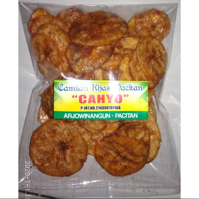 

Cahyo Keripik Pisang Madu 150gr