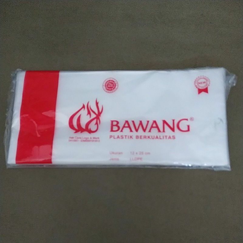 PP bawang ukuran 12x25 cm