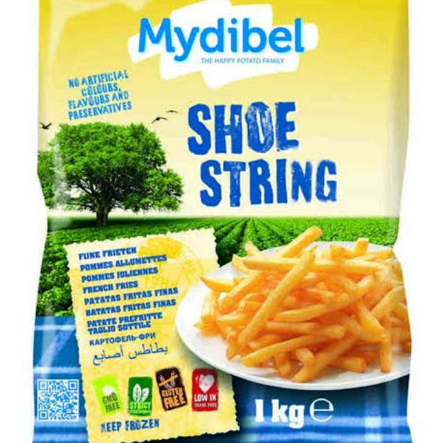 

Mydibel kentang goreng/ french fries 1kg, halal