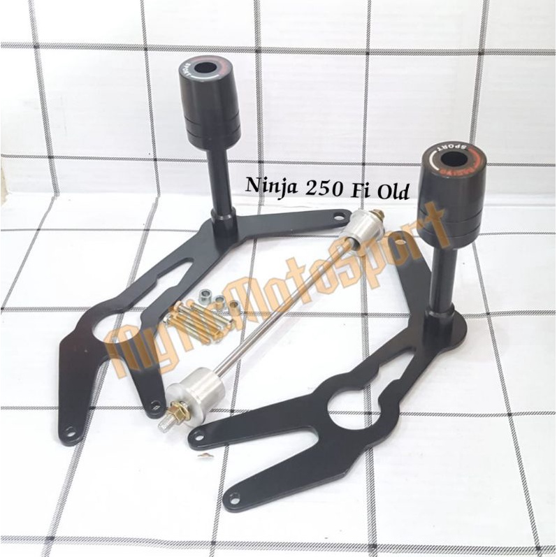 Flame Slider Ninja 250 Fi Old / Pelindung Body Fairing Ninja 250 Fi Old