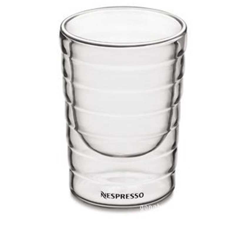 Aldismala Gelas Cangkir Kopi Double-Wall Glass Nespresso Series 150ml