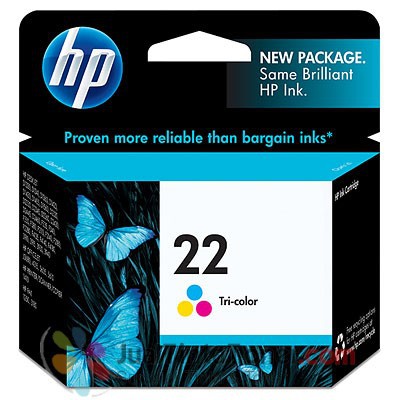 Cartridge Tinta HP 22 Color Ori