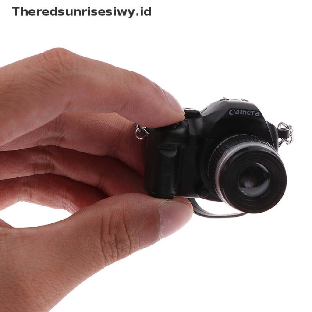 (Theredsunrisesiwy.Id) 1pc Miniatur Kamera Digital Slr Untuk Dekorasi Rumah Boneka