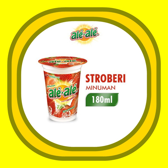 

ale ale rasa strawberry 1 dus isi 24