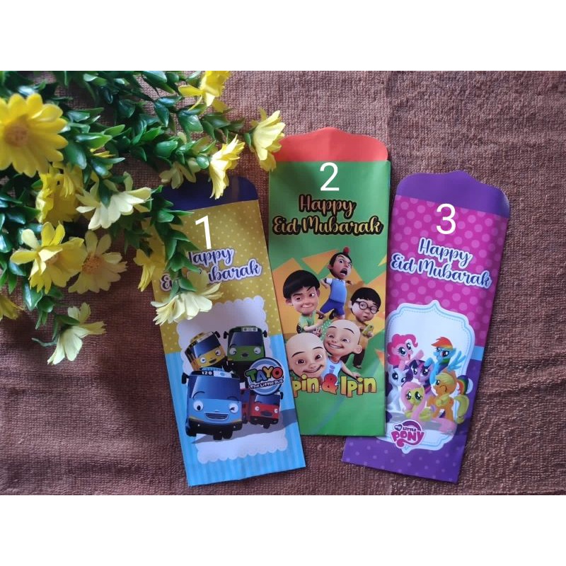 

AMPLOP LEBARAN MOTIF 1-3