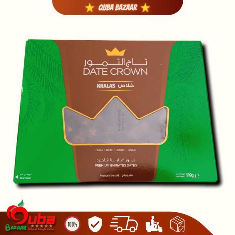 

Kurma Khalas Date Crown 1 Kg Kurma Kholas Premium Emirates