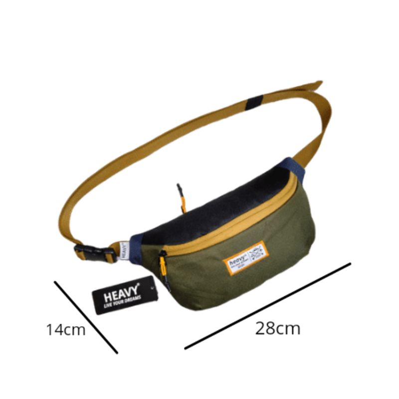 Heavy Official Shop ~ TAS WAISTBAG HEAVY ORIGINAL TAS PINGGANG HEAVY