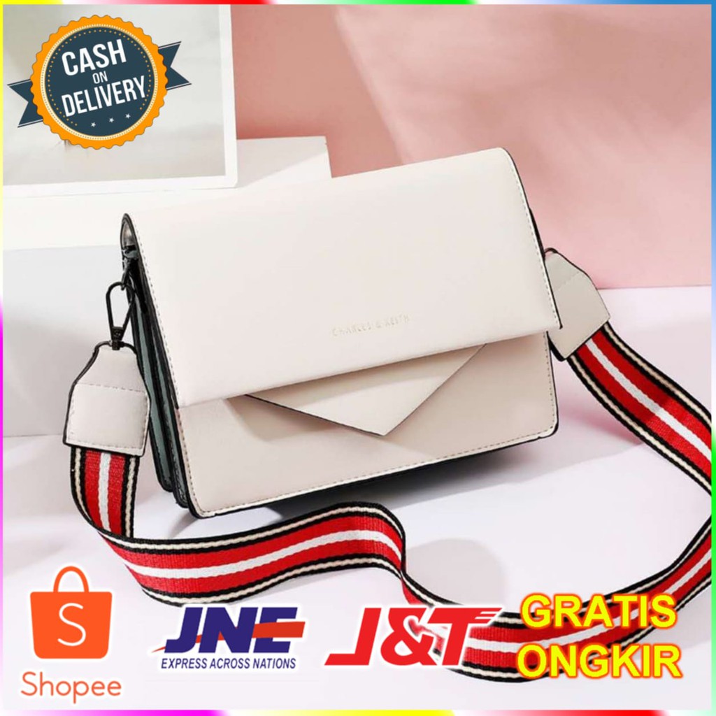 Tas Selempang Wanita Import Ch4rl35&kh31t Anvelop L1537/Tas Wanita Import/Tas Slingbag/Tas Bahu