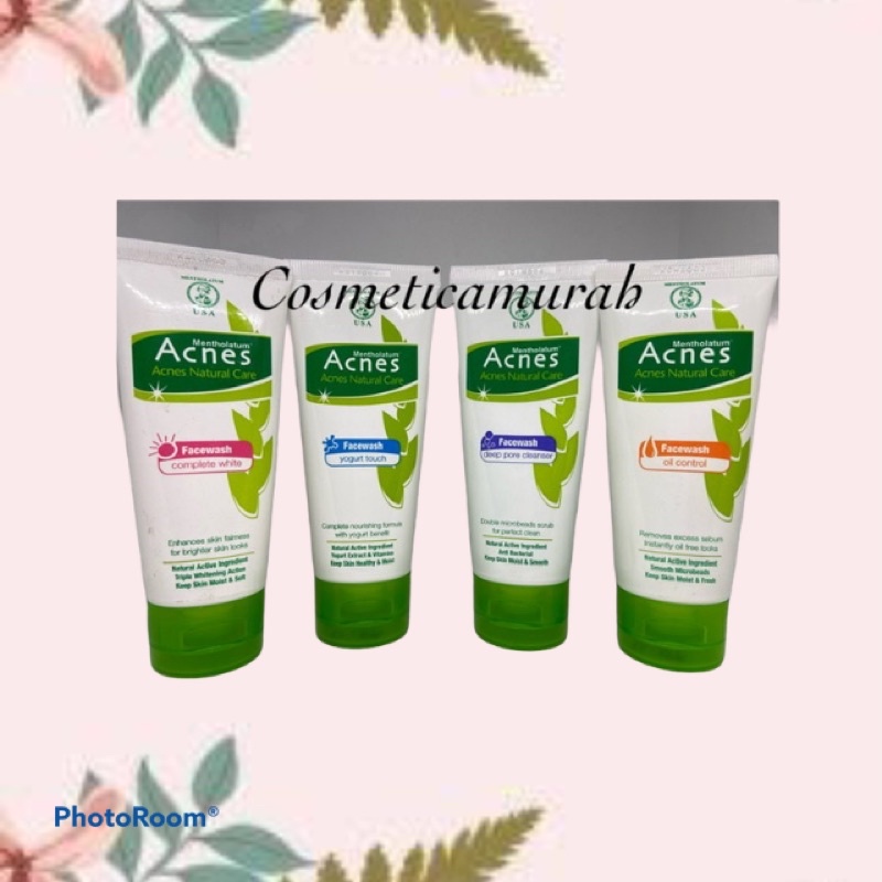 [ 50 ml ] Lengkap variant / acnes face wash / acnes facewash yogurt / acne facewash oil control || acnes deep pore cleanser