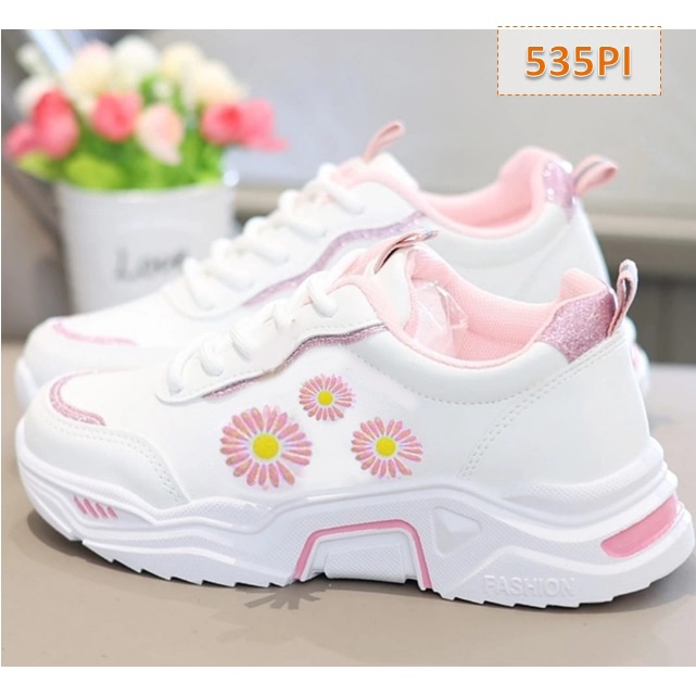 Sepatu Sneakers Anak Suns Cewek Cowok Tosca Pink (535)