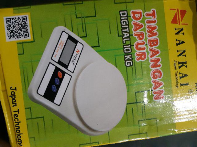 Timbangan Dapur Digital 10kg Nankai Japan Technology / Timbangan Kue Sf400 / Timbangan Masak
