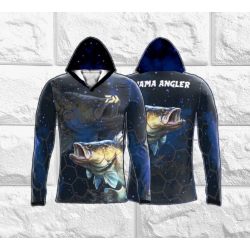 Baju Kaos Jersey Mancing Custom (Free Desain, Nama dan Logo)