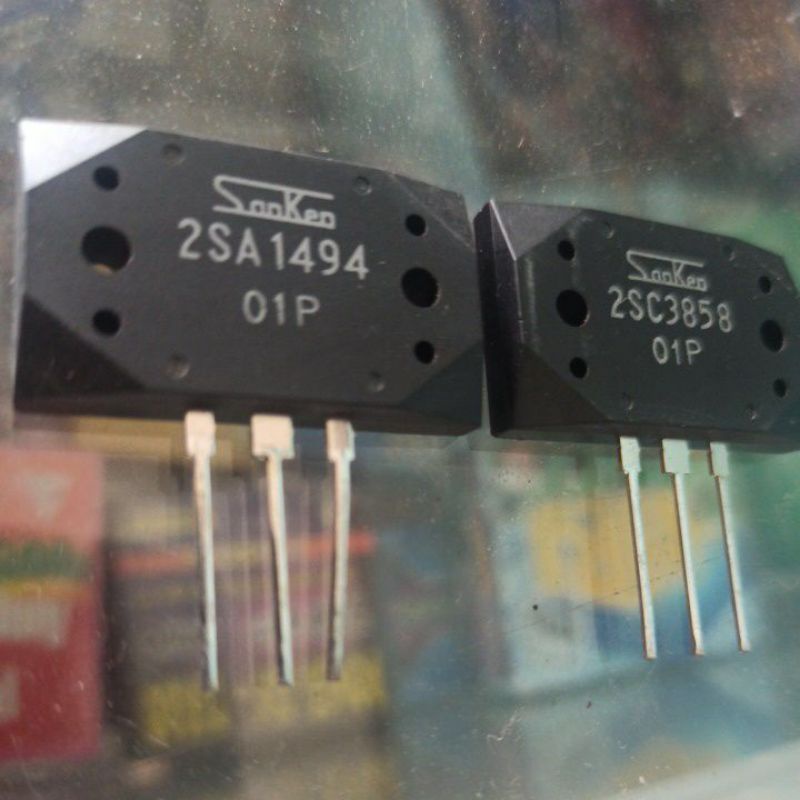 TRANSISTOR TR FINAL SANKEN ORI  SUPER 1494 3858 SPESIAL SEPASANG MURAH