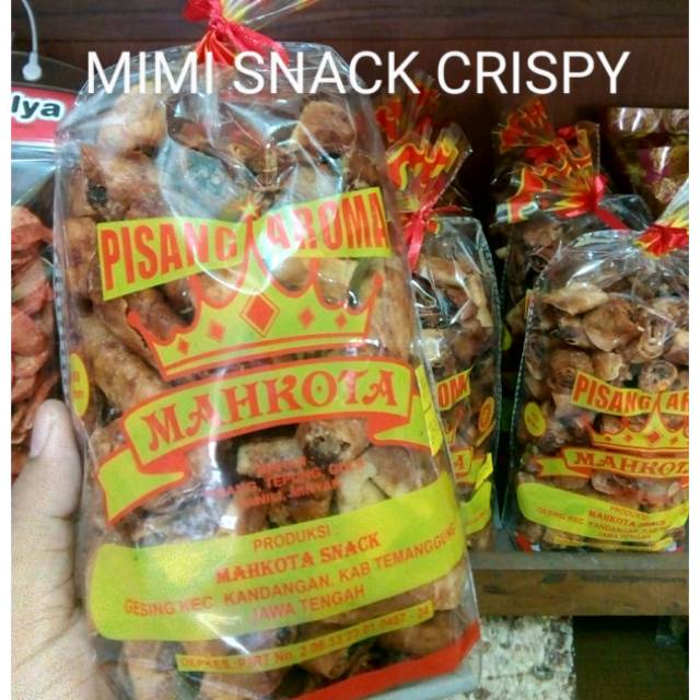 

PISANG AROMA KARAMEL MANIS CRISPY 450 GRAM