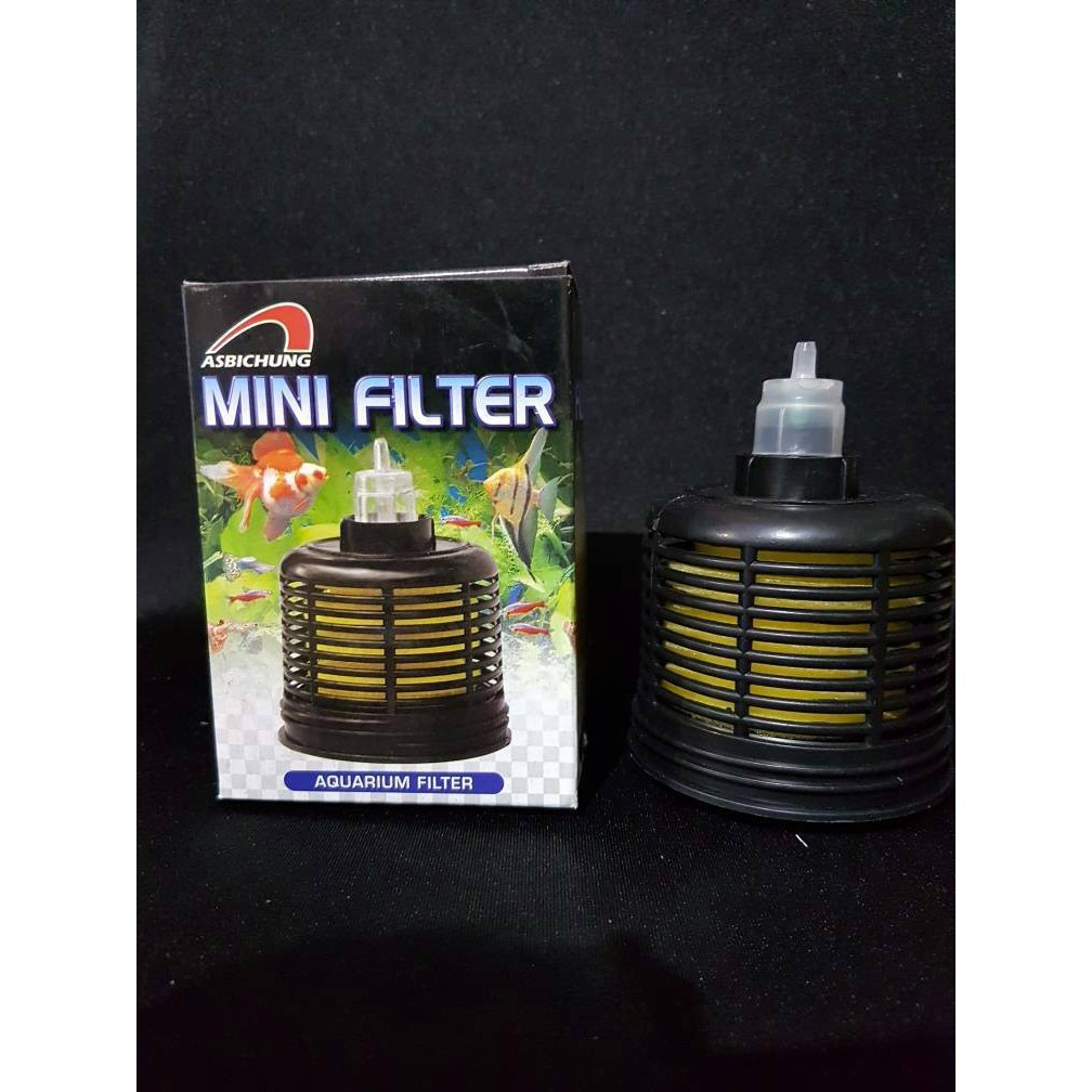 Mini Filter Filter Kecil Aquarium Bulat Air Powered Filter