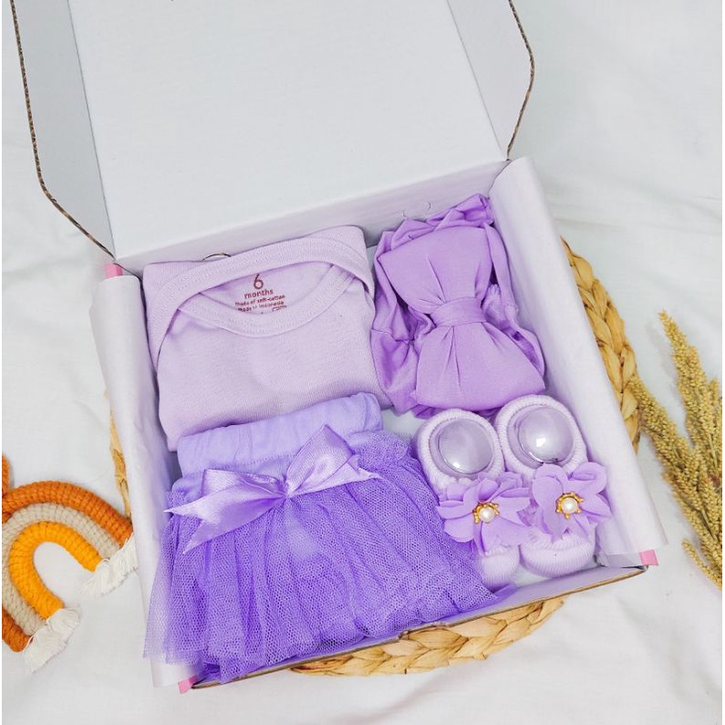 Hampers Bayi / Kado Bayi / hampers bayi perempuan / hampers bayi laki laki / Hampers Baby-Fantastic Purple