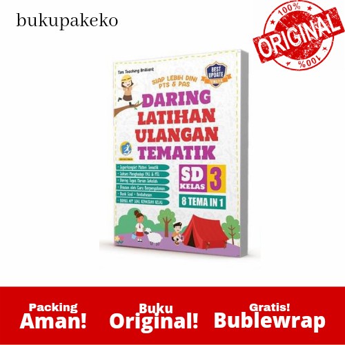

✨COD✨ BUKU SOAL DARING LATIHAN ULANGAN TEMATIK SD KELAS 3
