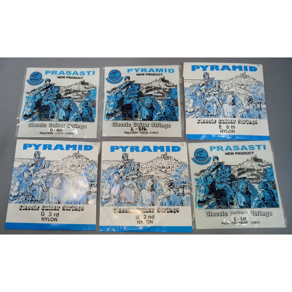 Senar Gitar Classic Guitar Strings Nylon Bagus Murah READY STOK no 2