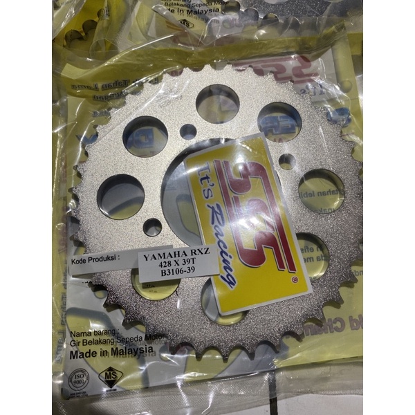 Gir Gear SSS Gir Belakang SSS YAMAHA Rx z king Jupiter Mx Vega R Force One Jupiter Z 428 x 30T - 39T-39