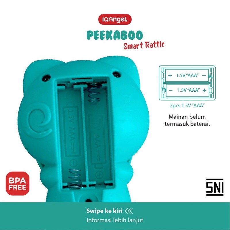 Iqangel Peekabo Smart Rattle