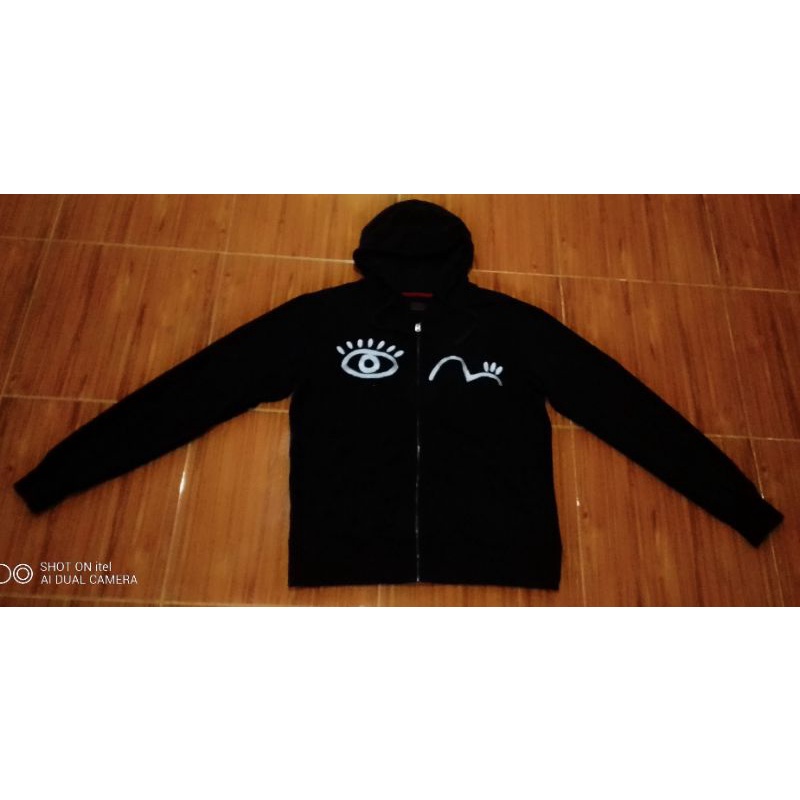 Hoodie Zipper evisu