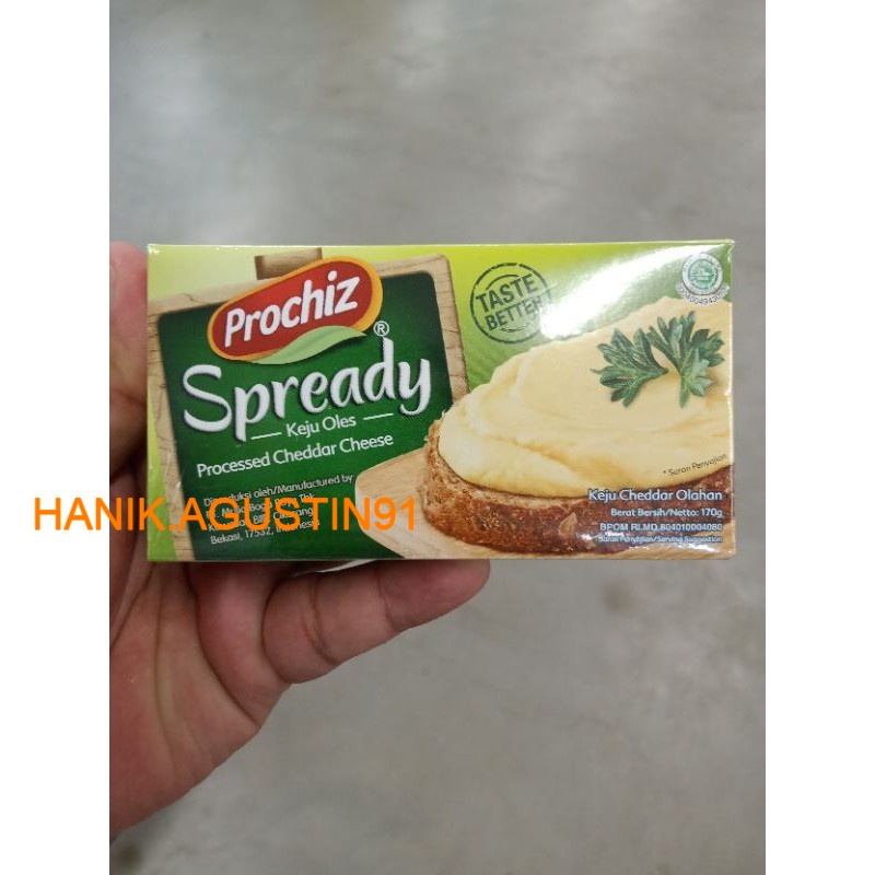 

PROCHIZ SPREADY KEJU OLES 170 GRAM