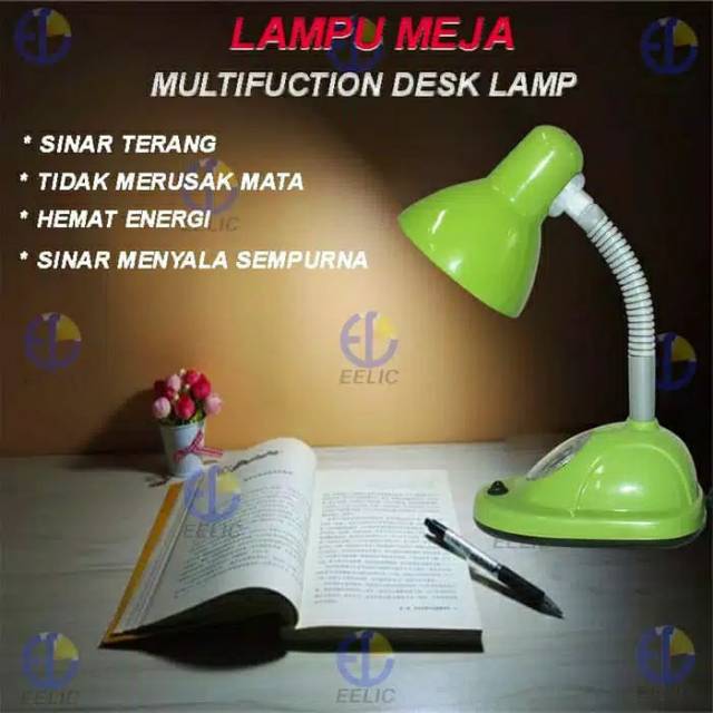 Lampu Eelic Jiamei Jm 819 - Lampu belajar / baca / mengaji / Lampu Meja Jm-819 jm819