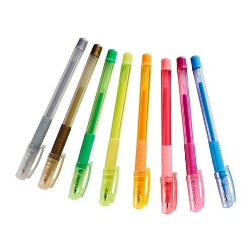 

Pulpen Mewarnai IKEA Mala Gel Ink Pen