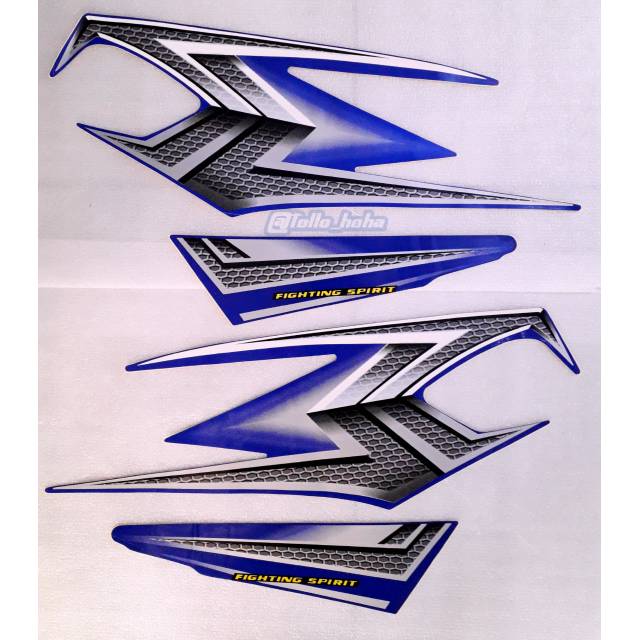 STRIPING RX KING BIRU 2004