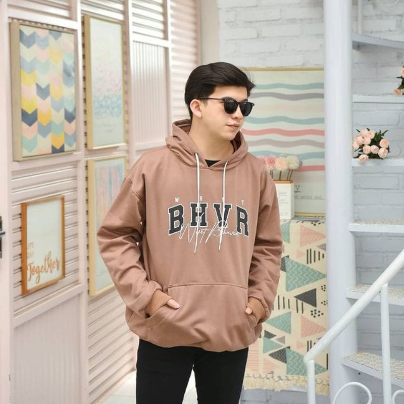 BHVR SWEATER HOODIE UNISEX / SWEATER HOODIE WANITA PRIA UNISEX / HOODIE UNISEX