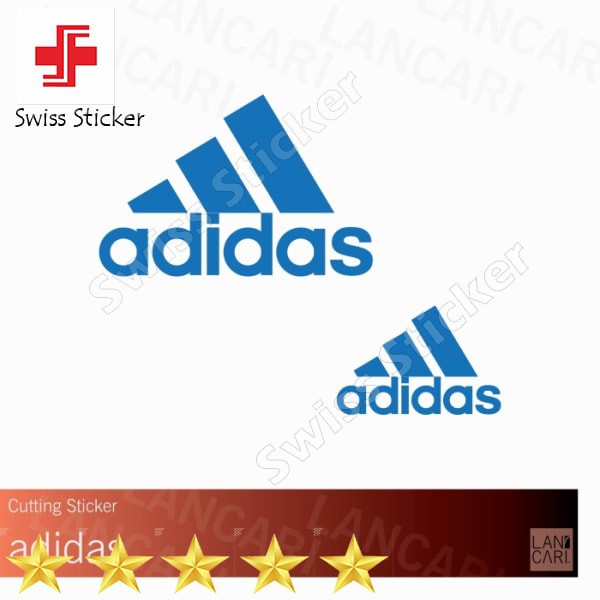 

Murah Sticker Cutting adidas Football ADIDAS Logo Vinyl cut Stiker - Putih Elegan