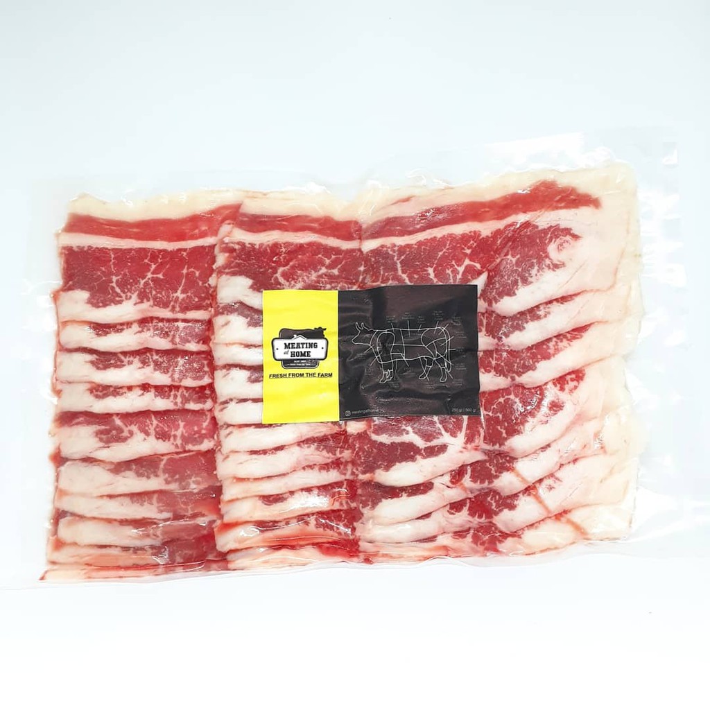 

DAGING SAPI SHORTPLATE USDA 250 GRAM