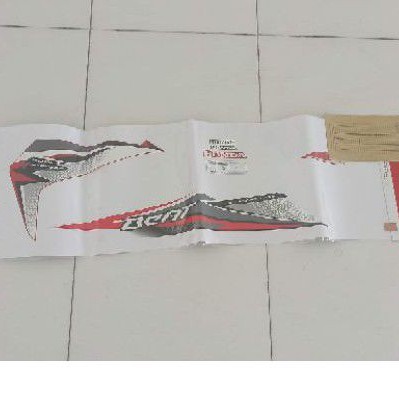 Stiker Striping Beat New K81 Merah 871X0-K81-D10ZBR Orginal Ahm