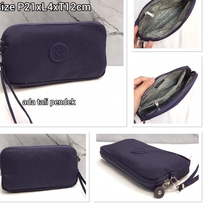 Hot - Dompet panjang kipling import free tali pendek