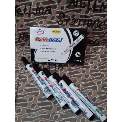 

Ready Stok Spidol White Board Papan Tulis Esco isi 12 pcs Grosir Lebaran