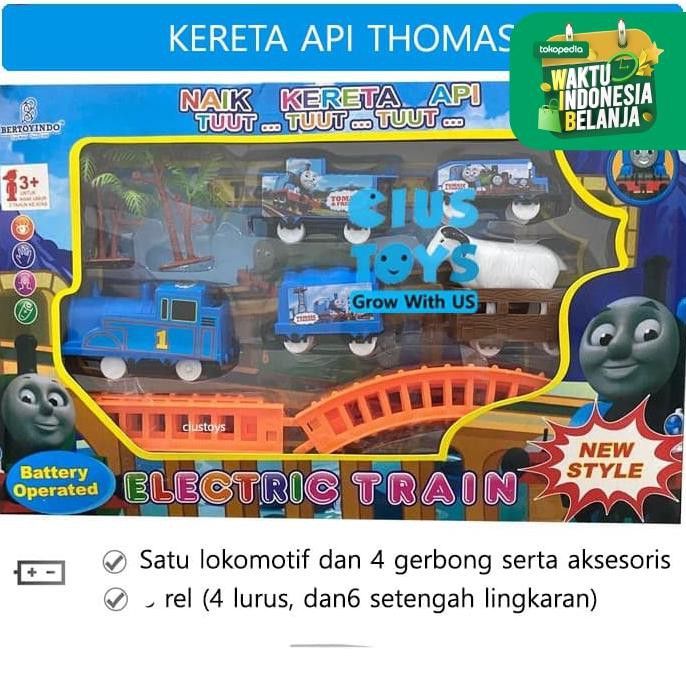 MAINAN KERETA API MOTIF THOMAS | KERETA THOMAS REL