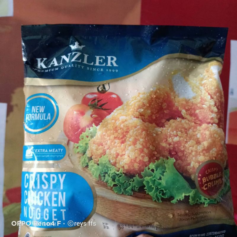 

Kanzler crispy chicken nugget 450gr