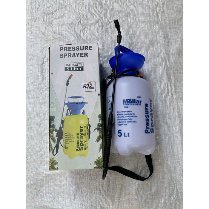 Pressure Sprayer Semprotan Hama Alat Penyemprot Taman MOLLAR 5 Liter