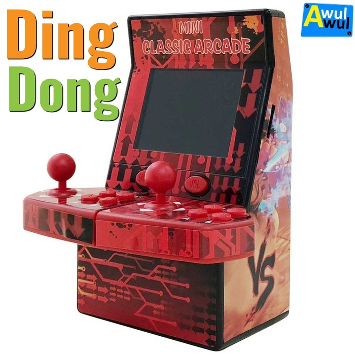 SALEE   Ipega Dingdong Mini Arcade 8 Bit Multiplayer 183 Classic Game PG9092