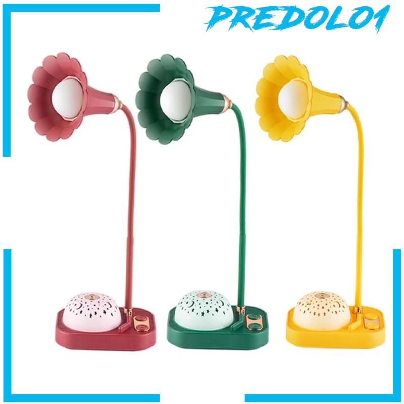 (Predolo1) Lampu Meja Led Kecerahan Adjustable Untuk Kamar Tidur