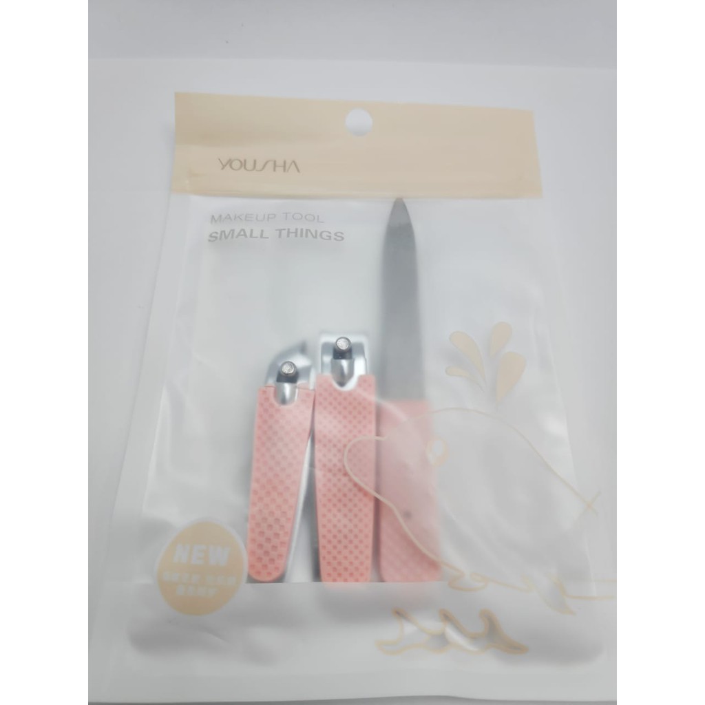 SET MANICURE GUNTING KUKU ISI 3 IMPORT KUALITAS TERBAIK