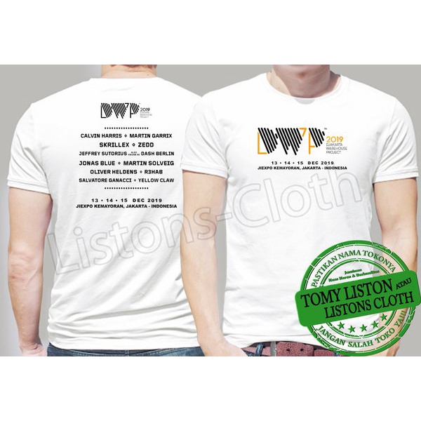 DI JUAL KAOS DWP 2019 BAJU DJ MANTAP