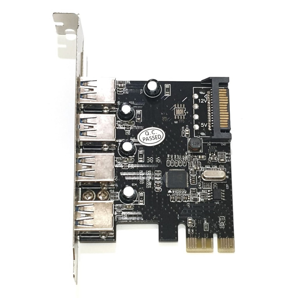 PCIe USB 4 Port USB 3.0 PCI Express Internal x1 High Speed PCI USB