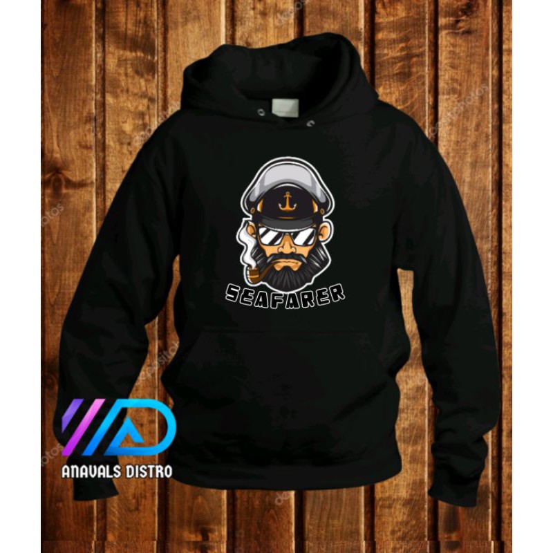 JAKET SWEATER HOODIE PELAUT/karakter pelaut seafarer/