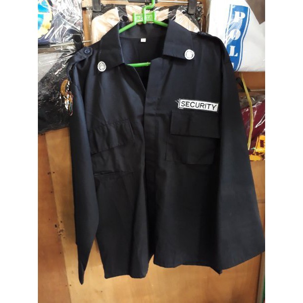 Baju Kemeja PDL Satpam Security 1 Stel Atasan dan Bawahan