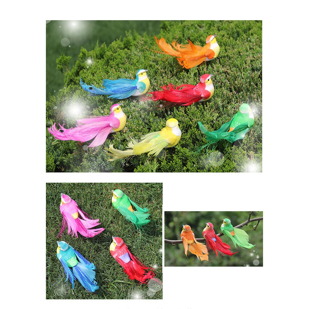 Ornamen Burung Imitasi untuk Dekorasi Rumah dan Taman