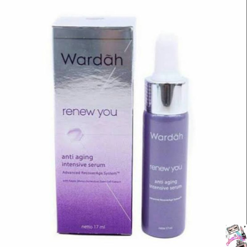 ☃Cutezz_ching1☃Wardah Renew You Anti Aging Intensive Serum