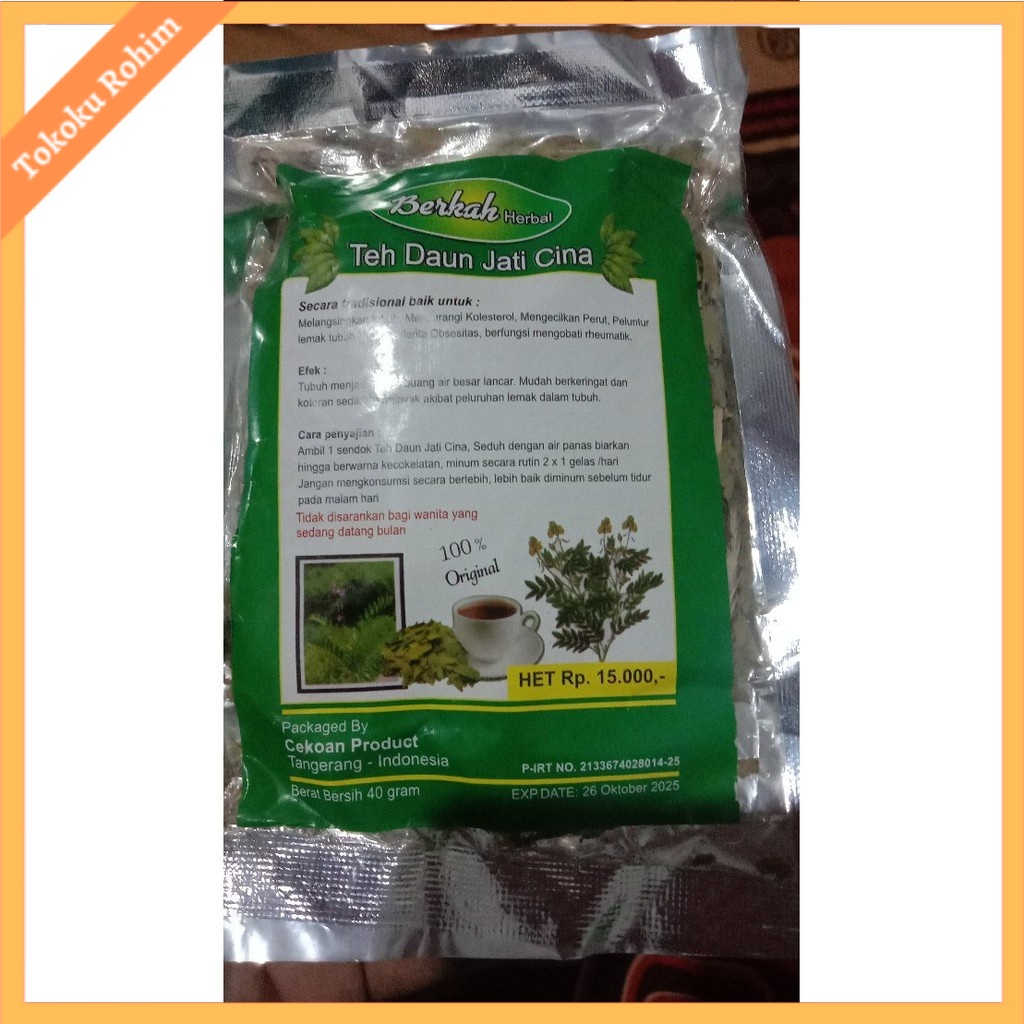 

TEH DAUN JATI CHINA herbal pelangsing