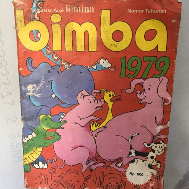 Majalah Anak bimba tahun 1979
